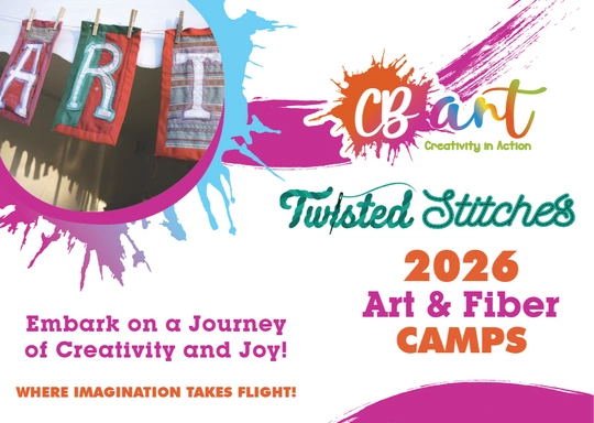 Totes + Wearable: Art & Fiber Summer Camp