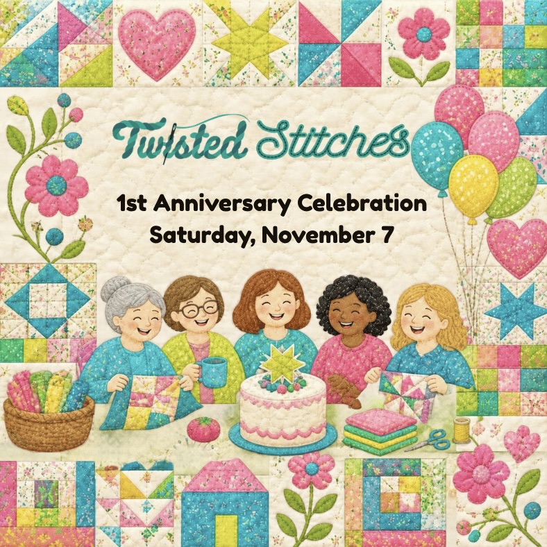 1st Anniversary Free Sew Day!